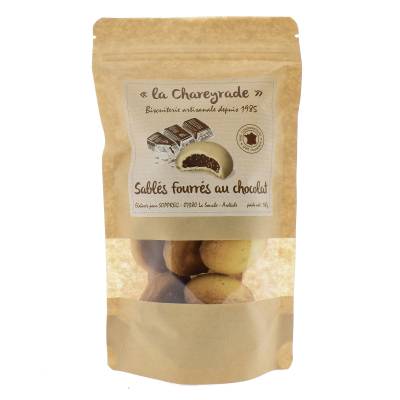 Sablés fourrés au chocolat la Chareyrade 140g