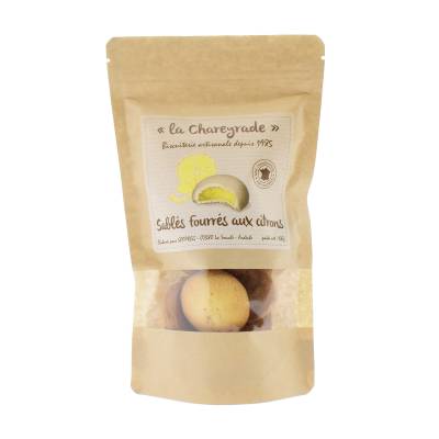Sablés fourrés au citron la Chareyrade 140g