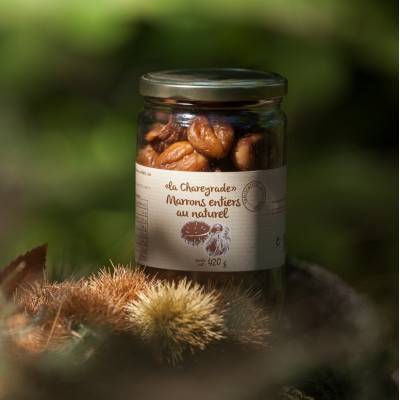 Marrons entiers la Chareyrade. Crédit photo : Vincent Favre