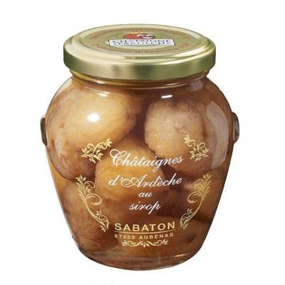 Marrons confits au sirop SABATON