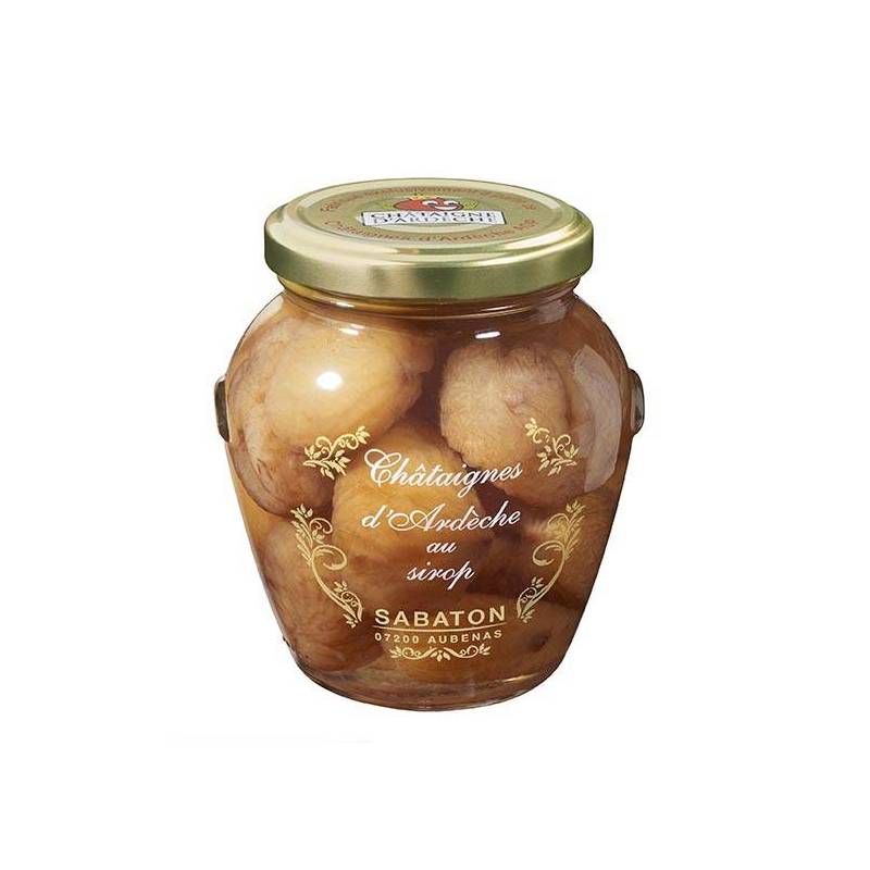 Achat Marrons confits au sirop SABATON