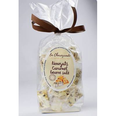 Nougats caramel beurre salé La Chareyrade - 140g