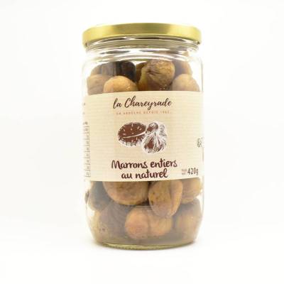 Marrons entiers 420g La Chareyrade