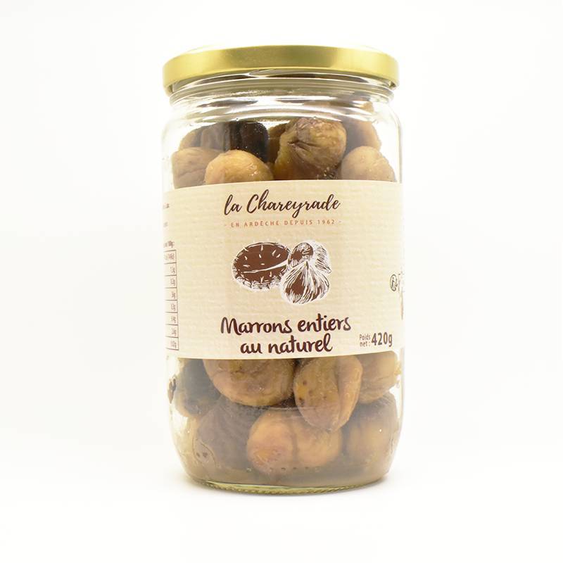 Achat Marrons entiers 420g La Chareyrade