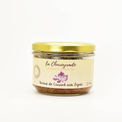 Terrine de canard aux figues La Chareyrade 180g