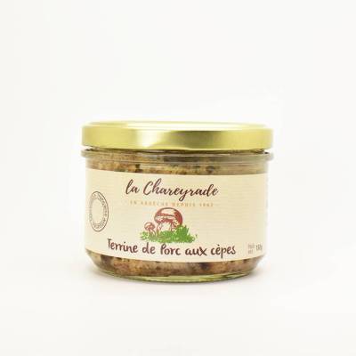 Terrine de porc aux cèpes La Chareyrade 180g