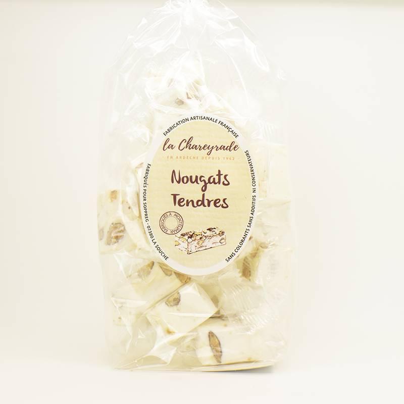 Achat Nougats tendres en sachet la Chareyrade 200g