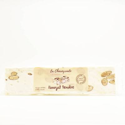 Nougat tendre barre La Chareyrade 100g