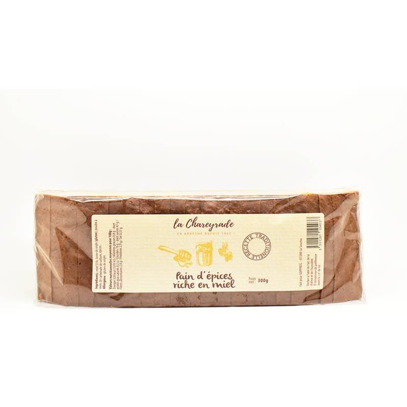 Achat Pain d'épices riche en miel la Chareyrade 300g