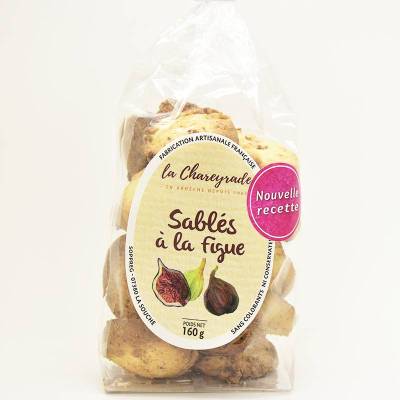 Sablés à la figues 160g - La Chareyrade