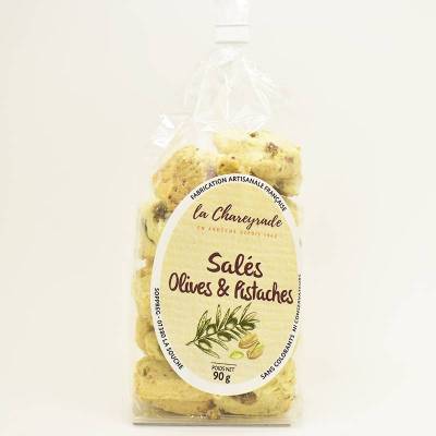 Salés olives et pistaches 90g - La Chareyrade