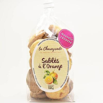 Sablés à l'orange 160g - La Chareyrade