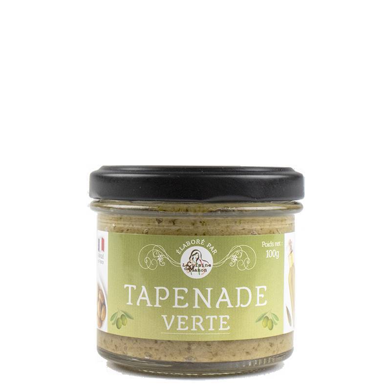 Achat Tartinable "La Cuisine de Manon" - Tapenade verte 100g