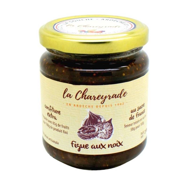 Achat Confiture de figue aux noix 250g La Chareyrade