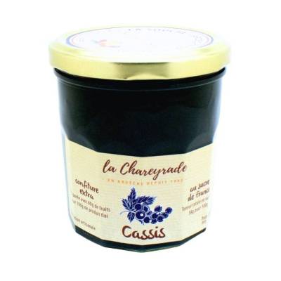 Confiture de cassis 360g La Chareyrade