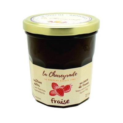 Confiture de fraise 360g La Chareyrade