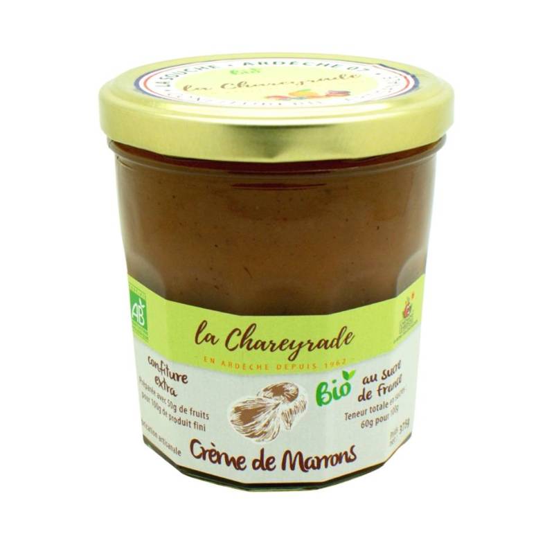 Achat Crème de marrons BIO La Chareyrade 375g