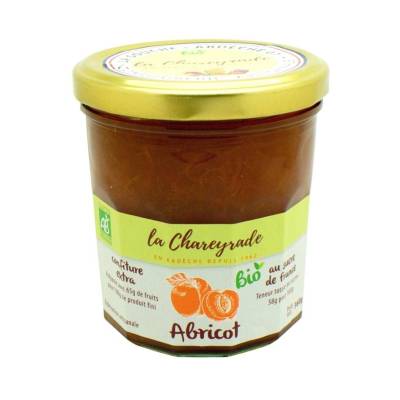 Confiture BIO abricot La Chareyrade 360g