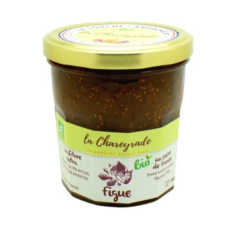 Achat Confiture BIO figue La Chareyrade 360g