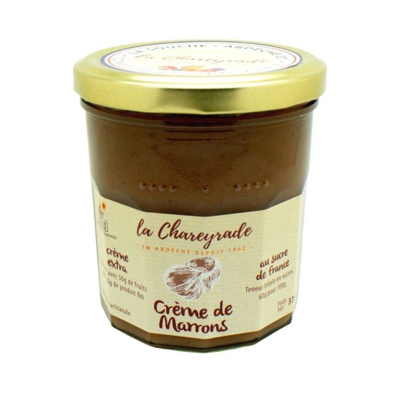 Achat creme de marrons 375 g fond