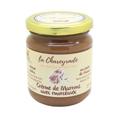 Crème de marrons avec morceaux 250g La Chareyrade