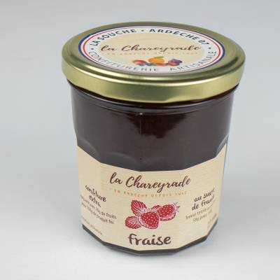 Confiture de fraise 360g La Chareyrade