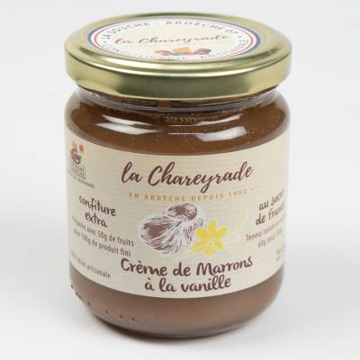 Crème de marrons à la vanille 250g La Chareyrade
