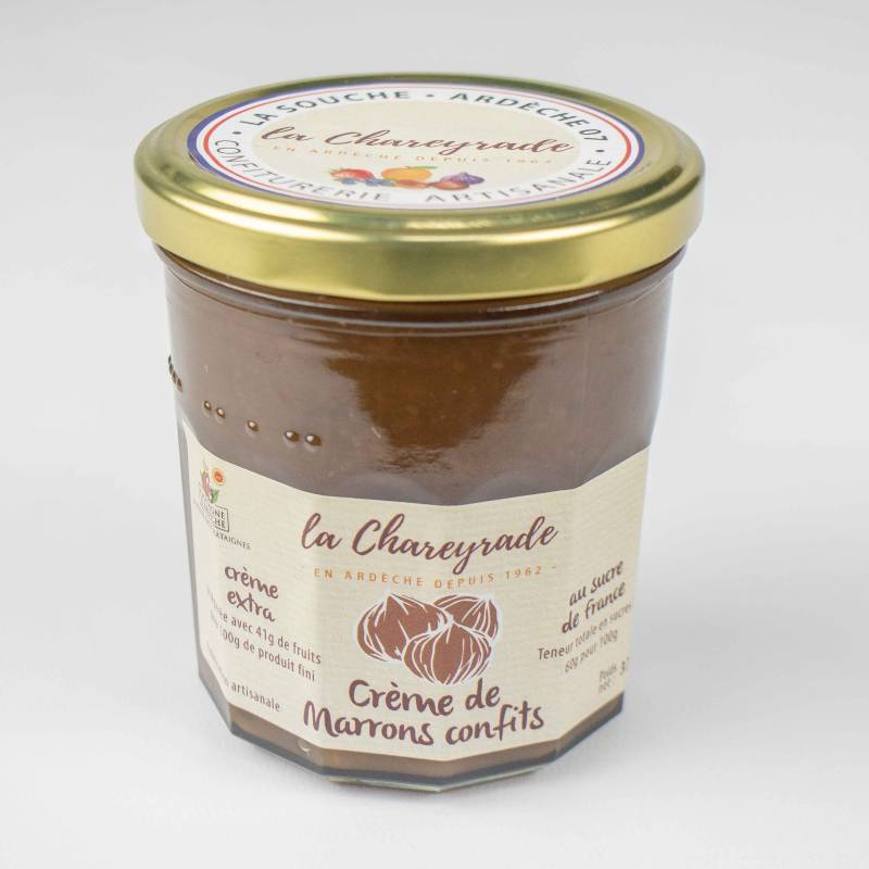 Achat Crème de marrons confits 375g La Chareyrade