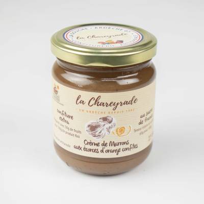 Crème de Marrons aux écorces d'orange confites 250g La Chareyrade