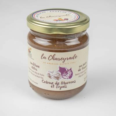 Crème de marrons et figues 250g La Chareyrade