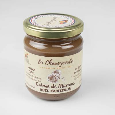 Crème de marrons avec morceaux 250g La Chareyrade