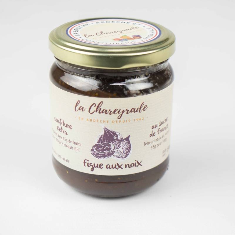 Achat Confiture de figue aux noix 250g La Chareyrade
