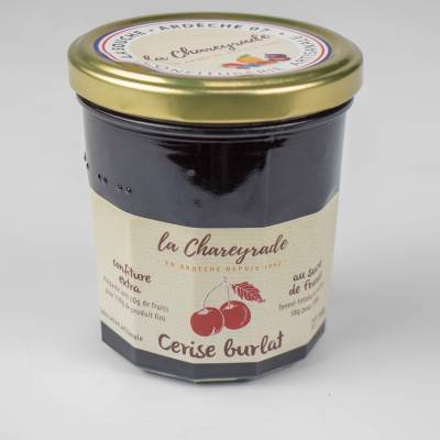 Confiture de cerise burlat 360g La Chareyrade