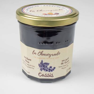 Confiture de cassis 360g La Chareyrade