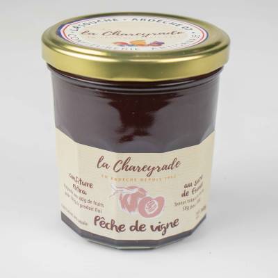 Confiture de pêche de vigne 360g La Chareyrade