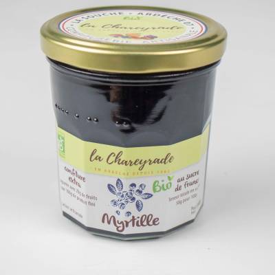 Confiture myrtille BIO 360g La Chareyrade