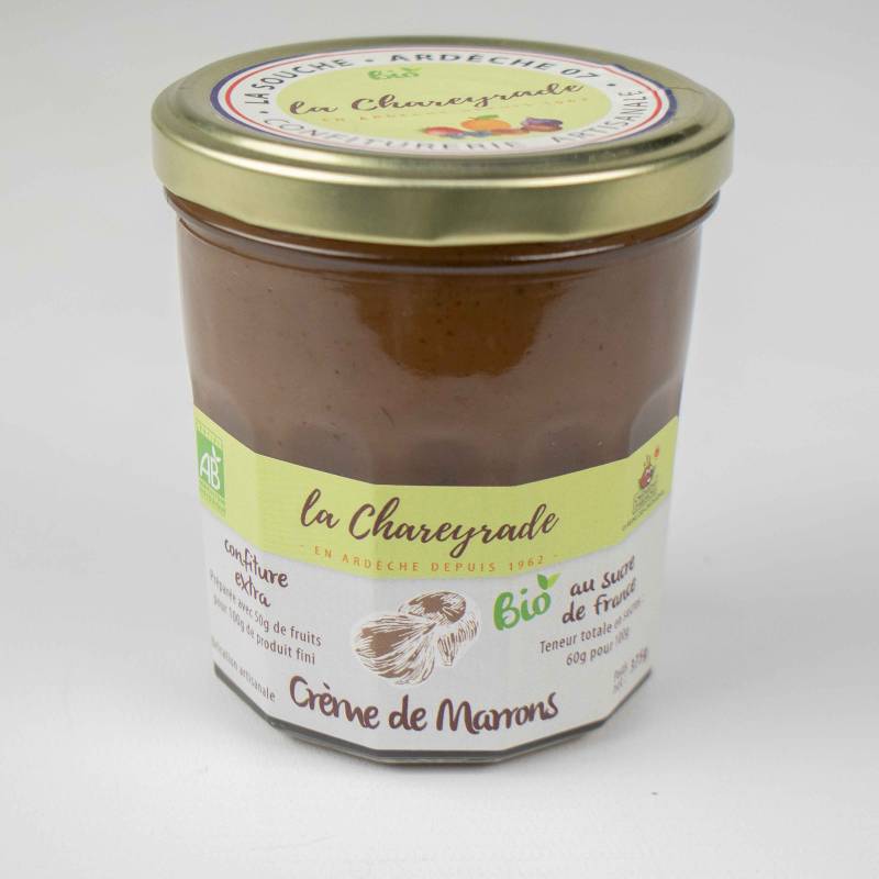 Achat Crème de marrons BIO 375g La Chareyrade